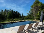 Pool with loungers